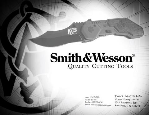 Фото каталога ножей Smith & Wesson