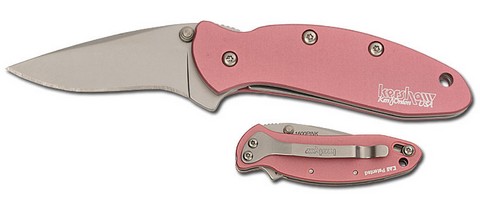 Фото ножа Kershaw Ken Onion Pink Aluminum Chive