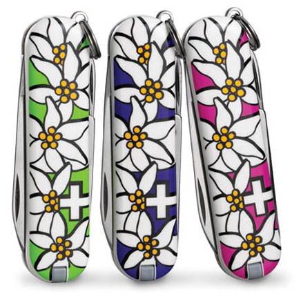 Фото ножа Victorinox Pink Edelweiss Classic SD