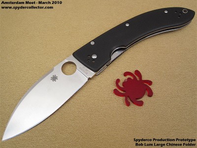 Фото ножа Spyderco Bob Lum Large Chinese Folder