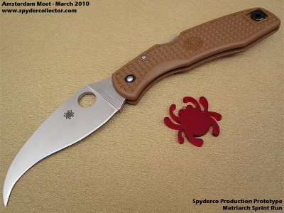 Фото ножа Spyderco Matriarch