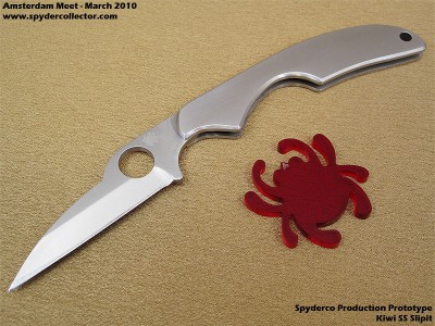 Фото ножа Spyderco Kiwi SS Slipit