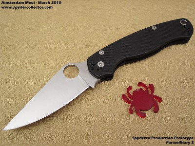 Фото ножа Spyderco Paramilitary 2