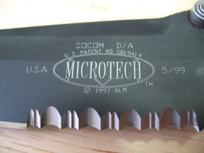 Фото ножа Microtech