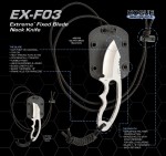 Шейный нож EX-F03 от Hogue Knives